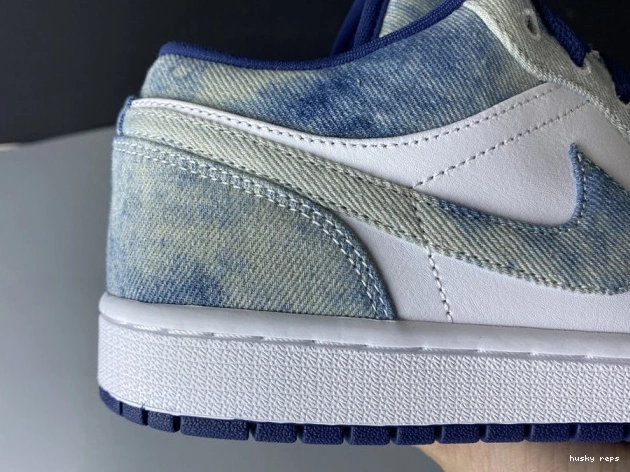 Rep Husky Low Washed 1 Denim Air Jordan CZ8455-100 0630